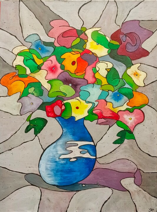 Violet 绘画, 31.5x23.6 in