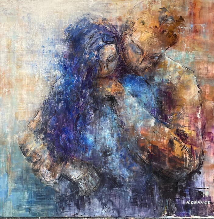 le secret 4 绘画, 39.4x39.4 in