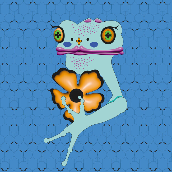 Frog Mrs. 30 数字艺术