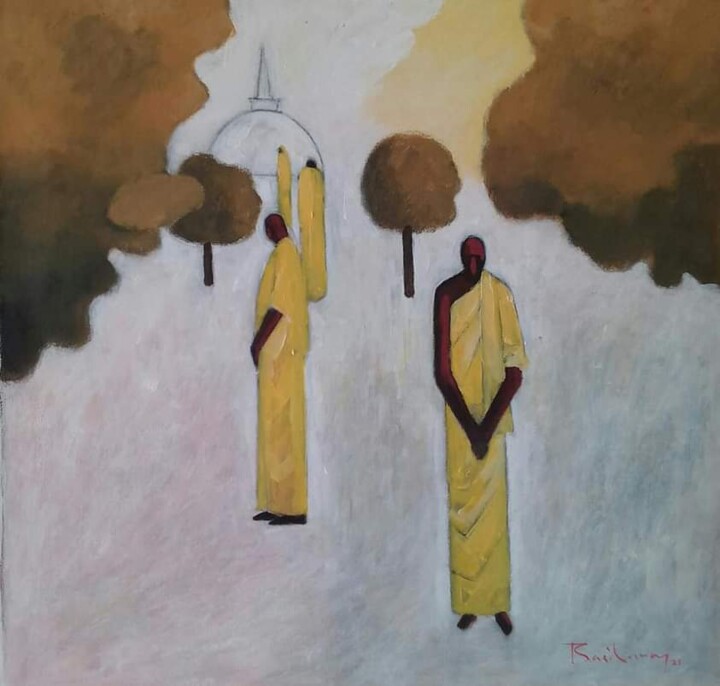 绘画,  22x22 in 