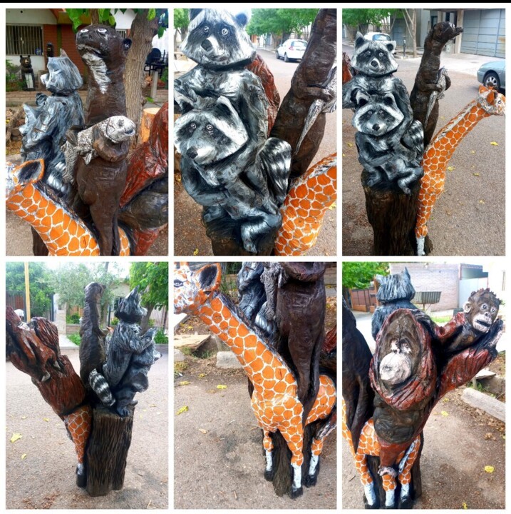 "Agrupazoo" 雕塑, 0.6x0.5 in