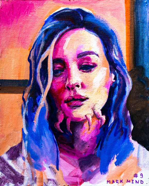 Etude #9 绘画, 15x11.8 in