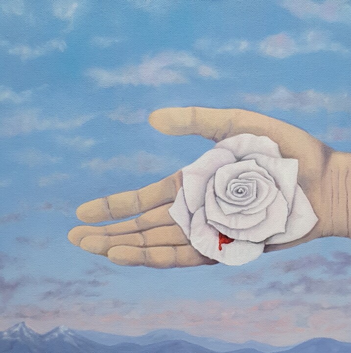 绘画,  11.8x11.8 in 