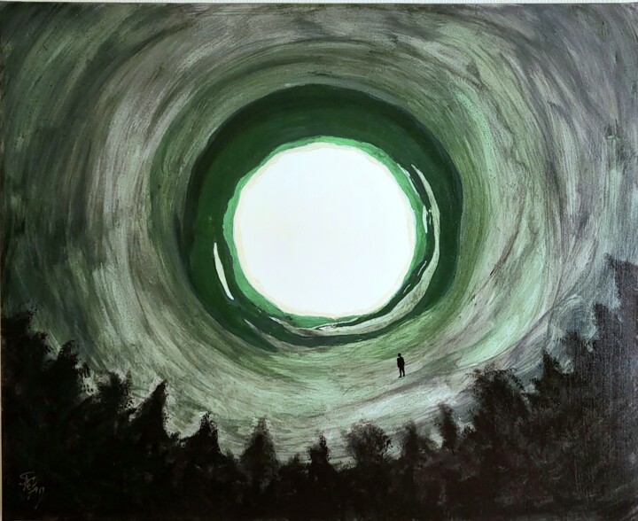 Une autre vision du monde Painting, 23.6x28.7 in