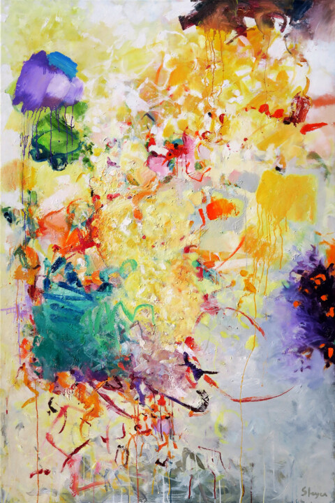Fancy Casual 绘画, 59.1x39.4 in