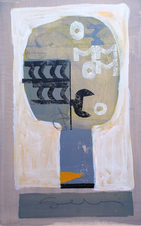 Pintura intitulada "IL GRANDE ALBERO" por Marcello Scarselli, Obras de arte originais, Acrílico