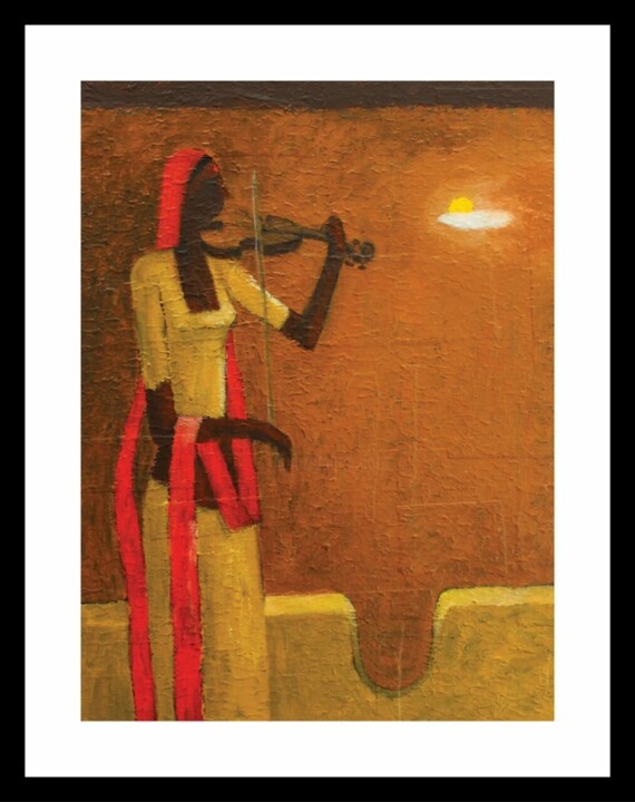 Loneliness - Pleasant Eve 绘画, 24x19 in
