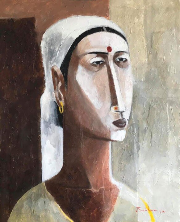 Beautiful Stranger - Turning Sides 绘画, 24x19 in