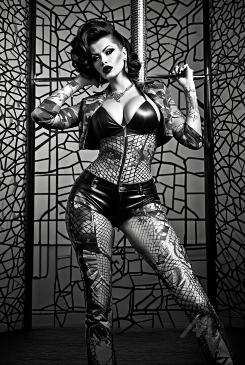 Néo burlesque 数字艺术