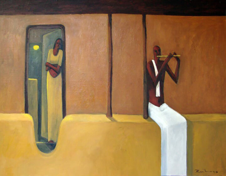 A New Love - Beautiful Nights Painting, 19x24 in