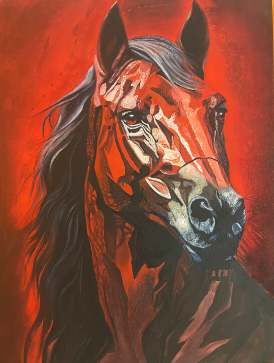 The Spirit of Speed 绘画, 47.2x35.4 in