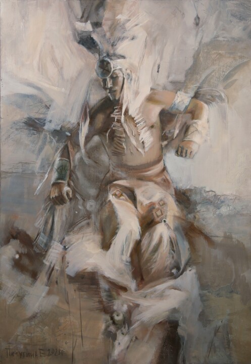 Тот, кого ты ищешь -это ты сам. 绘画, 43.3x29.1 in
