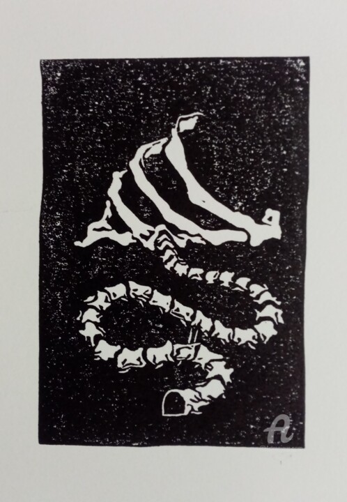 Cage thoracique 印花与版画, 11.2x8.3 in