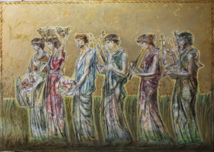 Gifts of nature 绘画, 44.5x63 in
