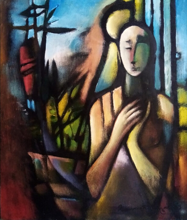 绘画,  23x19 in 