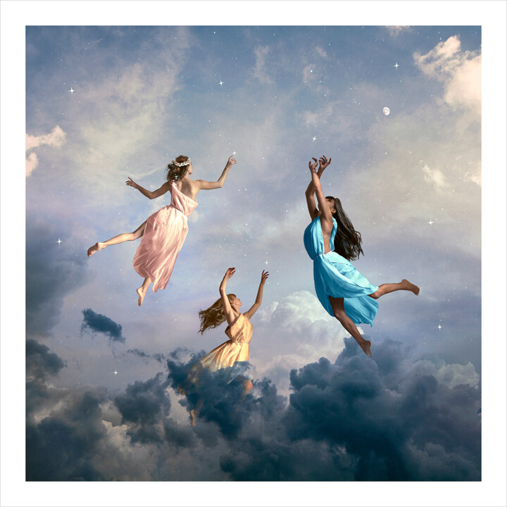 Photographie intitulée "Toucher les étoiles…" par Bettina Dupont, Œuvre d'art originale, Photographie numérique