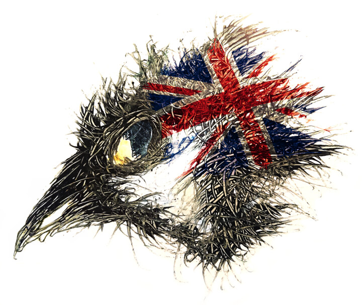 Pandemi Bird Storbritannien 数字艺术