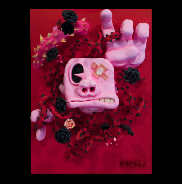 Amour Vache 雕塑, 31.5x23.6 in