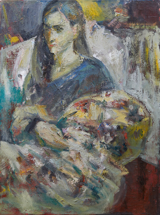 Alyonka 绘画, 31.5x23.6 in