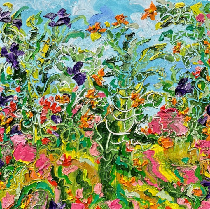 绘画,  36x36 in 