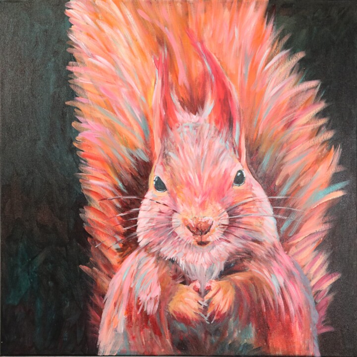 Brandy 绘画, 27.6x27.6 in
