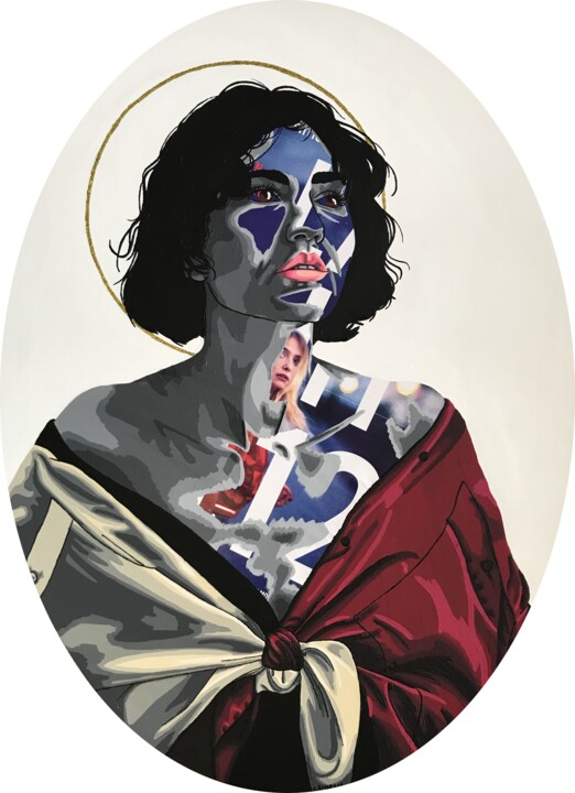 La Nuit du 12 Collages, 31,5x23,6 in