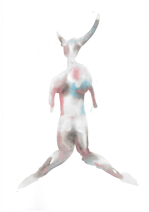 Limitless The Demon Pittura, 15,8x11,8 in