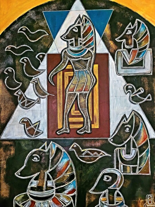绘画,  31.5x23.6 in 