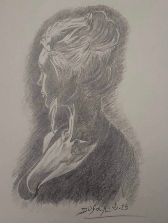 Rêveuse Resim, 10,8x8,3 in