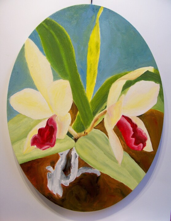 Peinture intitulée "Et si tu regardais…" par Maryse Curinier-Rochette, Œuvre d'art originale, Huile