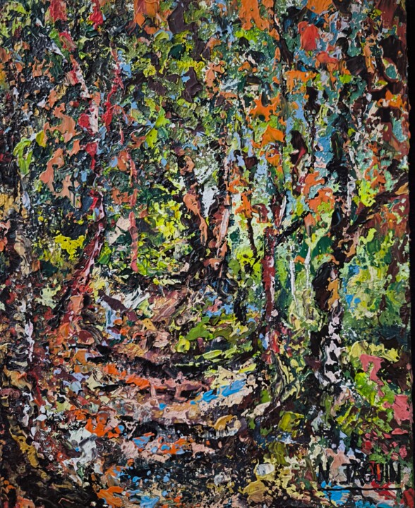 Painting,  19.7x15.8 in 