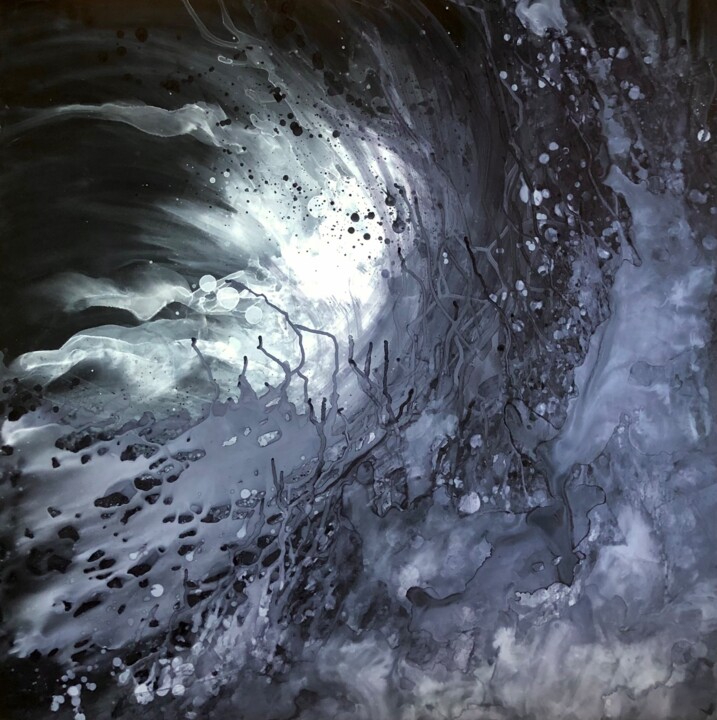The bright side 绘画, 27.6x27.6 in
