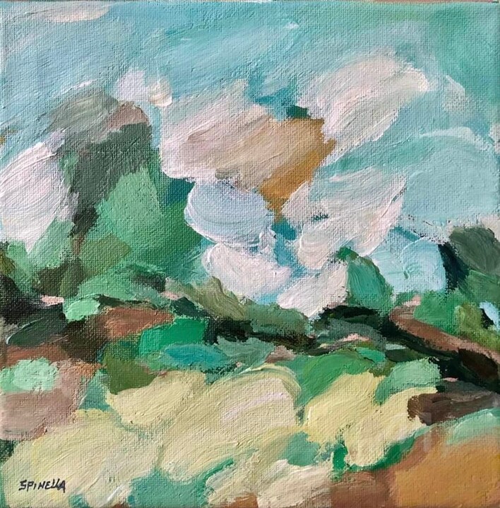 绘画,  7.9x7.9 in 