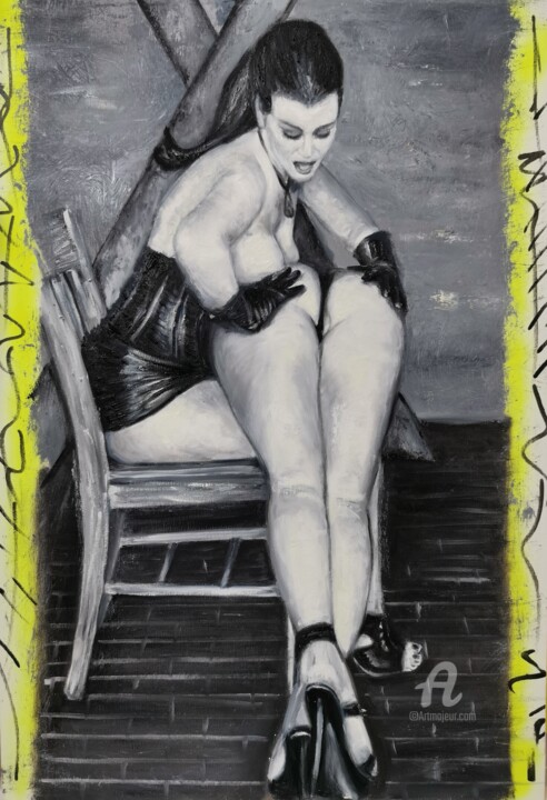 Ramé 绘画, 27.6x19.7 in
