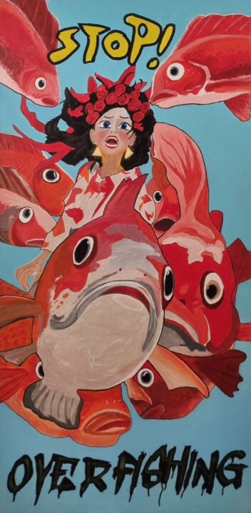 绘画,  55.1x27.6 in 