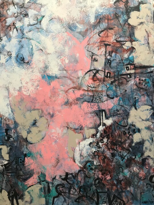 绘画,  45.7x35 in 