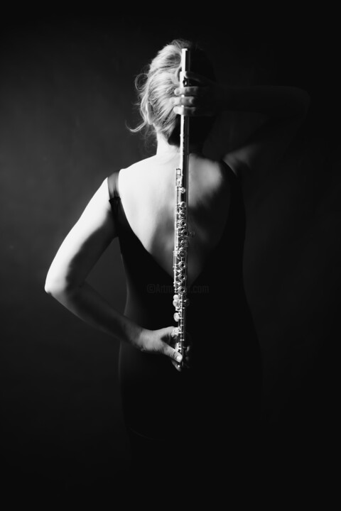 Flutist 사진, 35.4x23.6 in