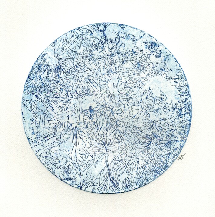 Chez Tolkien - Primaire rouge détail II 印花与版画, 5.1x5.1 in