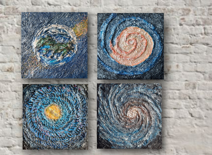 Painting titled "Серия работ "Любовь…" by Irina Vishniakova, Original Artwork, Acrylic