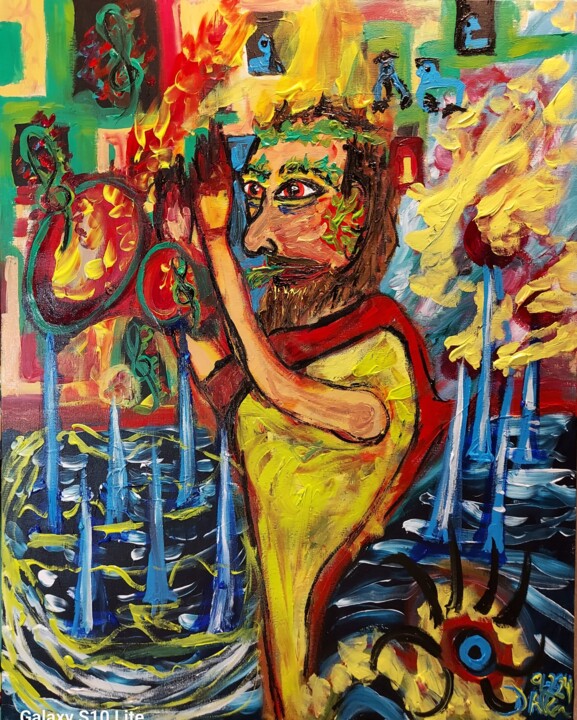 Ya está llegando 绘画, 31.9x25.6 in