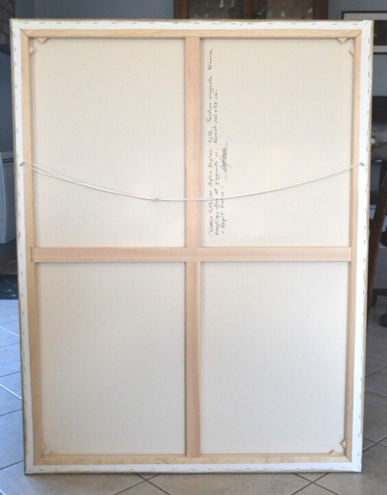 Back of the work