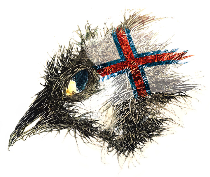 Pandemi bird Faroarnas 数字艺术