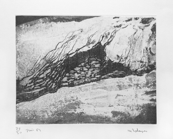 Printmaking,  7.7x10 in 