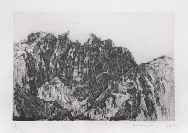 Rocheuse 印花与版画, 6.3x9.5 in