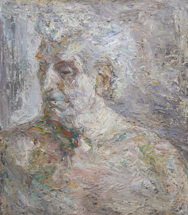 On White 绘画, 22.1x19.3 in