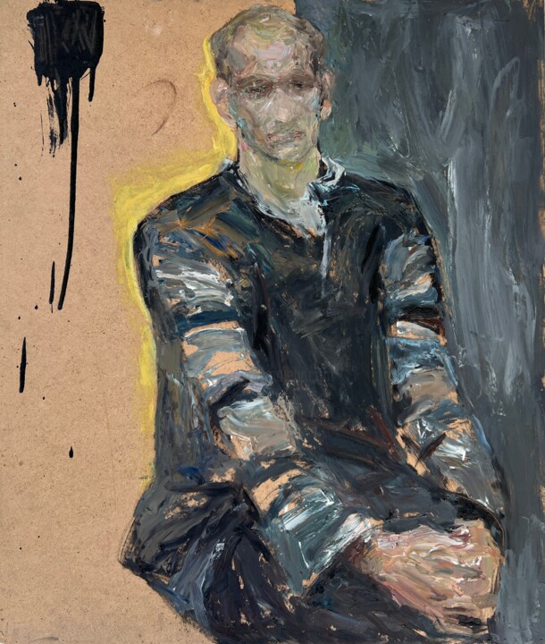 绘画,  28.7x24.4 in 