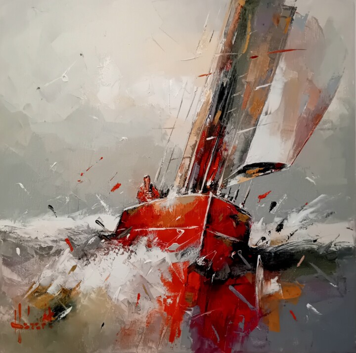 Avant l'orage 绘画, 19.7x19.7 in