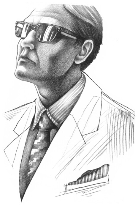 Style man 图画, 11.7x8.3 in
