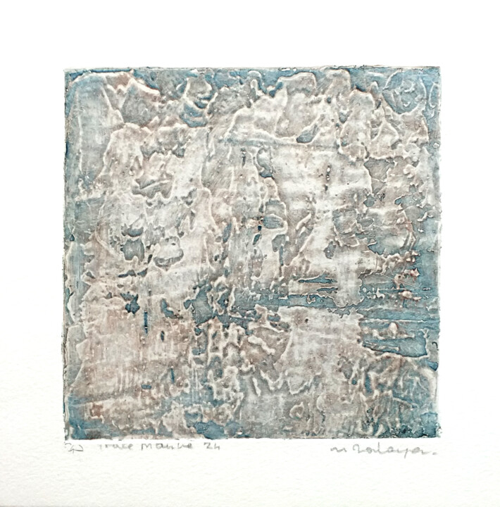 Trace 24 m 印花与版画, 5.1x5.1 in