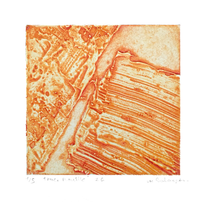 Trace 26 r Printmaking, 5.1x5.1 in